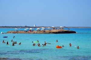 ombrelloni, mare, bagnanti, isola, azzurro, cielo, scoglio, bianco, acqua, persone, verde, estate, orizzonte, arancione, isolotto